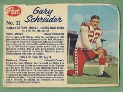 31 Gary Schreider